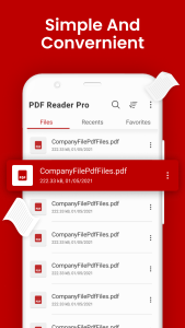 اسکرین شات 1 برنامه PDF Reader for Android
