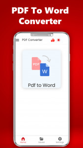 اسکرین شات برنامه PDF to Word Converter App 5