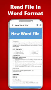 اسکرین شات برنامه PDF to Word Converter App 1