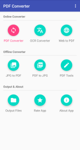 اسکرین شات 1 برنامه PDF Converter