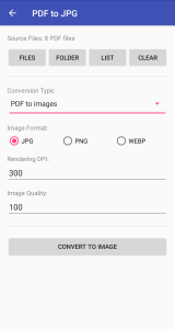اسکرین شات 3 برنامه PDF Converter