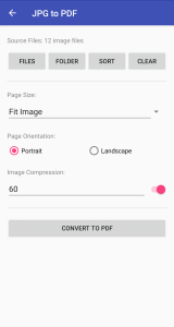 اسکرین شات 2 برنامه PDF Converter