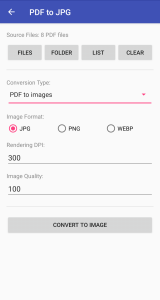 اسکرین شات برنامه PDF Converter 3