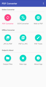 اسکرین شات برنامه PDF Converter 1
