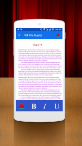 اسکرین شات برنامه New PDF Reader 5