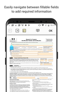 اسکرین شات 4 برنامه Form Filler: Create & Sign PDF