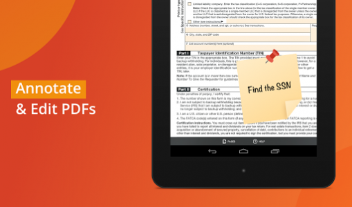 اسکرین شات برنامه PDFfiller: Edit, Sign and Fill PDF 8