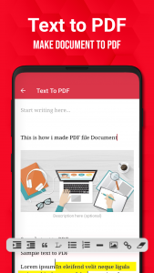 اسکرین شات 5 برنامه PDF Maker: Image to PDF