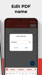 اسکرین شات 8 برنامه Merge Multiple PDF Files