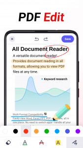 اسکرین شات برنامه PDF Reader - PDF Viewer 4