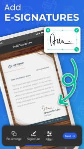 اسکرین شات 3 برنامه PDF Scanner & Reader: Docscan