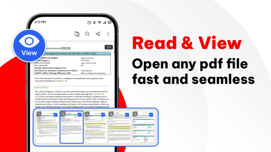 اسکرین شات 2 برنامه PDFPro: Scanner & Editor