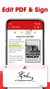 اسکرین شات 3 برنامه PDF Reader and Photo to PDF