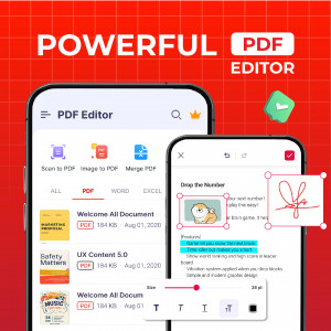 اسکرین شات برنامه PDF Editor and PDF Reader App 1