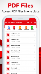 اسکرین شات 3 برنامه PDF Viewer, Reader & Scanner