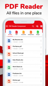 اسکرین شات 2 برنامه PDF Viewer, Reader & Scanner