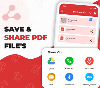 اسکرین شات برنامه PDF Maker: Docs & ID Scanner 8