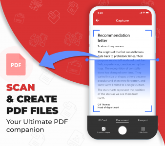 اسکرین شات برنامه PDF Maker: Docs & ID Scanner 1