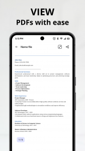 اسکرین شات 7 برنامه PDF Scanner, Image to text
