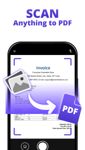 اسکرین شات 2 برنامه PDF Scanner, Image to text