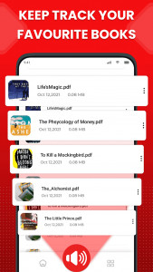اسکرین شات 6 برنامه PDF Speaker Text To Speech TTS