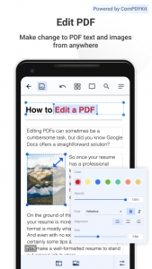 اسکرین شات 2 برنامه PDF Reader Pro - Reader&Editor