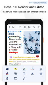 اسکرین شات 1 برنامه PDF Reader Pro - Reader&Editor