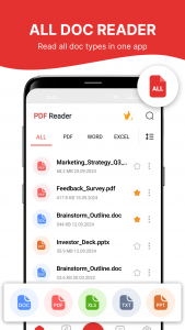 اسکرین شات برنامه PDF Reader PDF Scanner 3