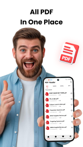 اسکرین شات 2 برنامه PDF Reader: View PDF File