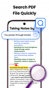 اسکرین شات 4 برنامه PDF Reader: View PDF File
