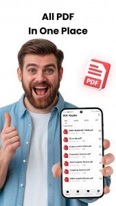 اسکرین شات 2 برنامه PDF Reader: View PDF File
