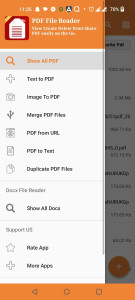 اسکرین شات 1 برنامه PDF File Reader