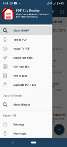 اسکرین شات برنامه PDF File Reader 3