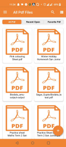 اسکرین شات 2 برنامه PDF File Reader