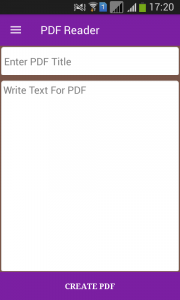 اسکرین شات برنامه PDF File Reader 4