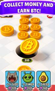 اسکرین شات 2 بازی Bitcoin Hole