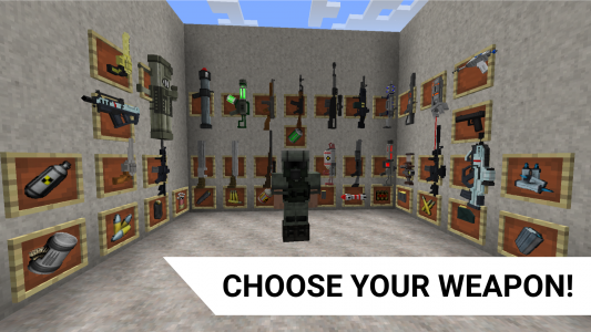 اسکرین شات 2 برنامه XM Guns mods for Minecraft