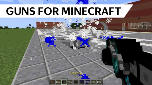 اسکرین شات 1 برنامه XM Guns mods for Minecraft