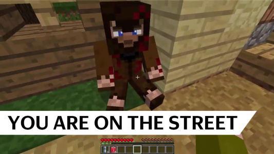 اسکرین شات برنامه Homeless for Minecraft 2