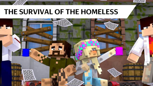 اسکرین شات برنامه Homeless for Minecraft 1