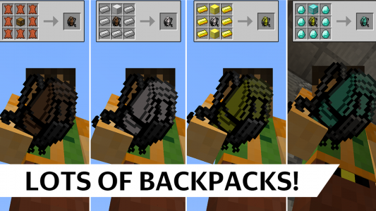 اسکرین شات برنامه Backpacks Mod for Minecraft 2