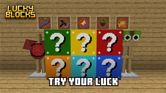 اسکرین شات 2 برنامه Lucky Block Mod for Minecraft