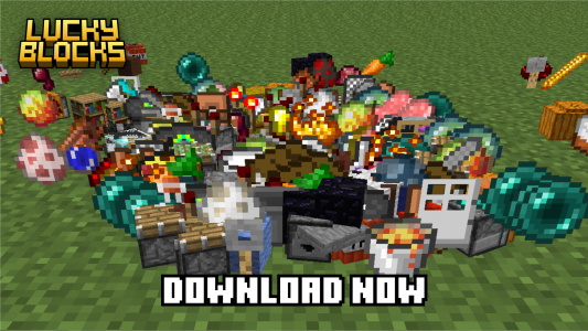 اسکرین شات 4 برنامه Lucky Block Mod for Minecraft