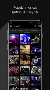 اسکرین شات 4 برنامه Pea.Fm - Radio online