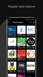 اسکرین شات 6 برنامه Pea.Fm - Radio online