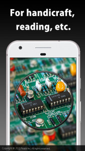 اسکرین شات 2 برنامه Magnifier - Loupe