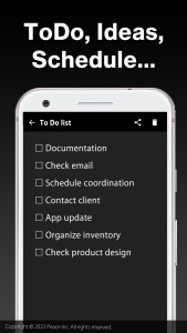 اسکرین شات 2 برنامه Notepad