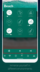 اسکرین شات برنامه Atmosphere: Relaxing Sounds 2