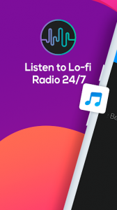اسکرین شات برنامه Lo-fi 24/7 Hip Hop Radio - Relax & Study Beats 1