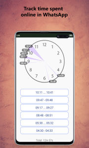 اسکرین شات برنامه WaStat - WhatsApp tracker 2